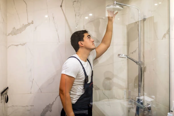 Distance Between the Cold and Hot Water Pipes of the Shower