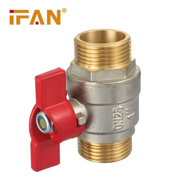 Butterfly Handle Brass Ball Valve MM