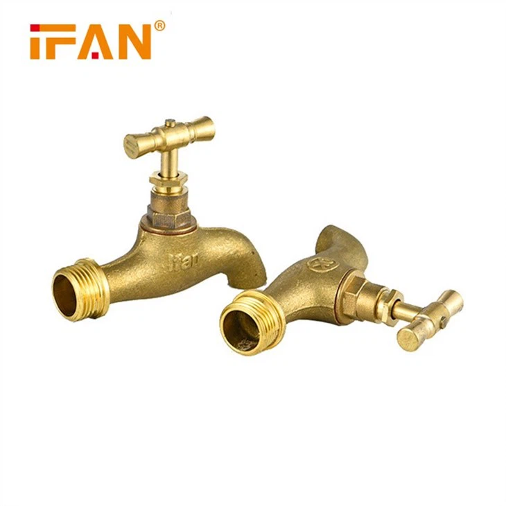 Brass Bibcock For Water Control