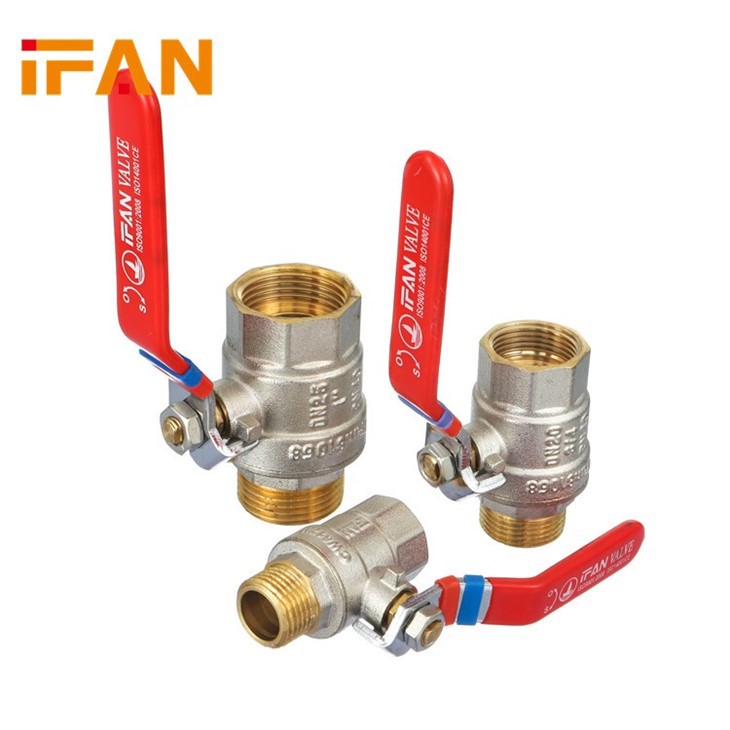 Brass Ball Valves With Teflon Seals