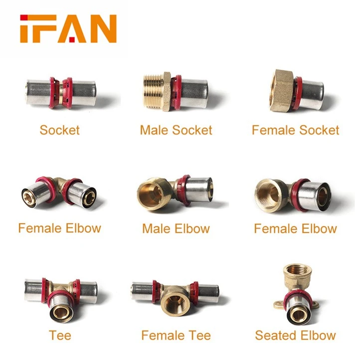 Karsti Pārdod PEX Preses Fitting