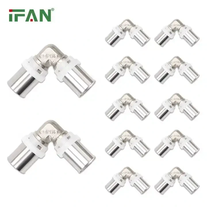 Daudzslāņu cauruļu veidgabali misiņa preses veidgabali